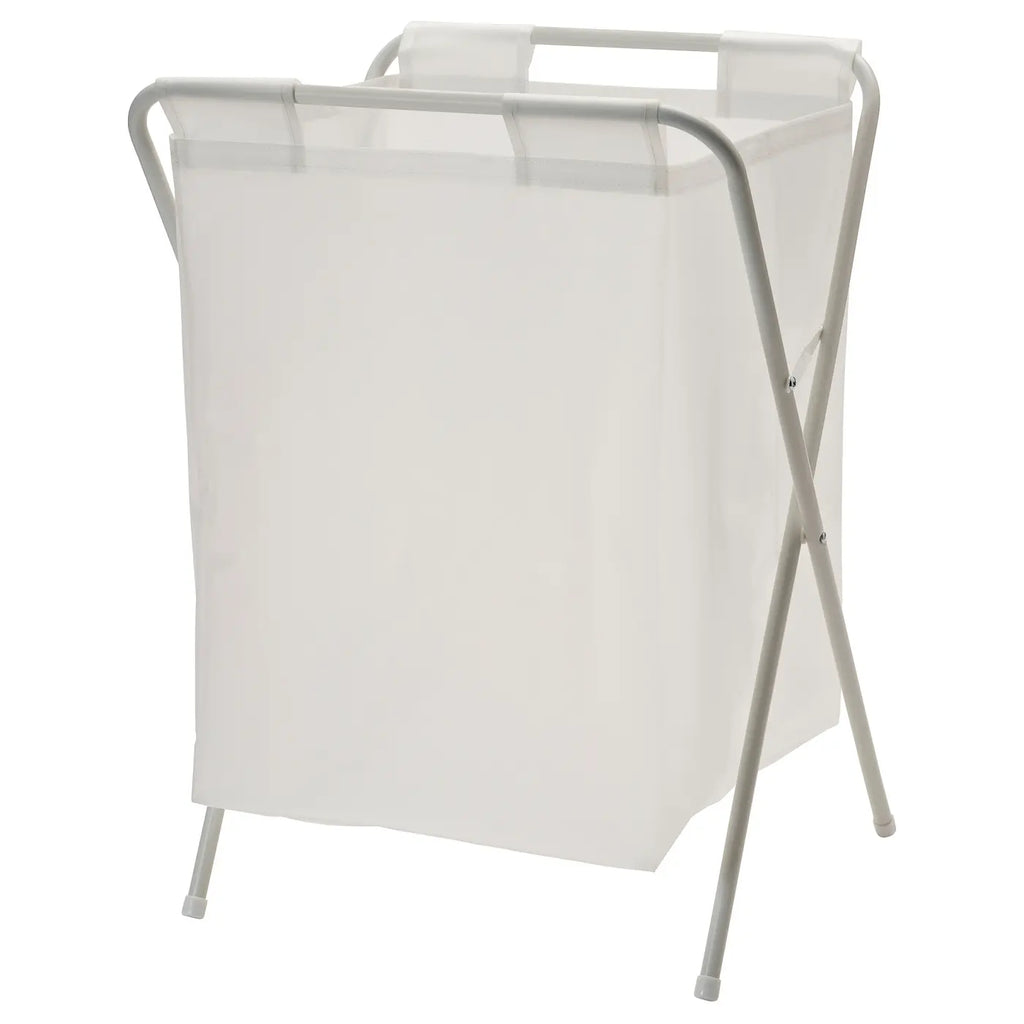 W5 laundry bag with stand, white, 50 l