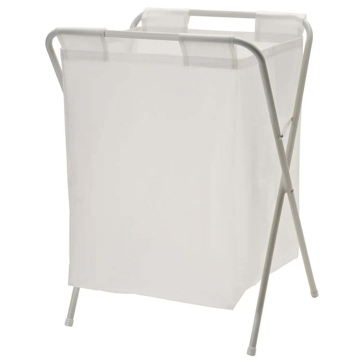 W5 laundry bag with stand, white, 50 l