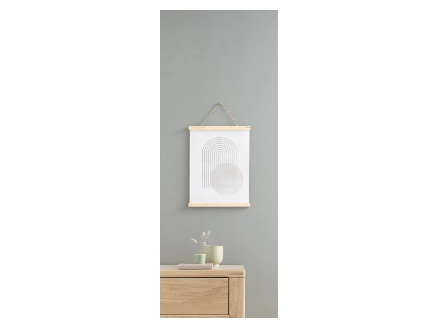 LIVARNO HOME Magnetic wooden frame - Abstract