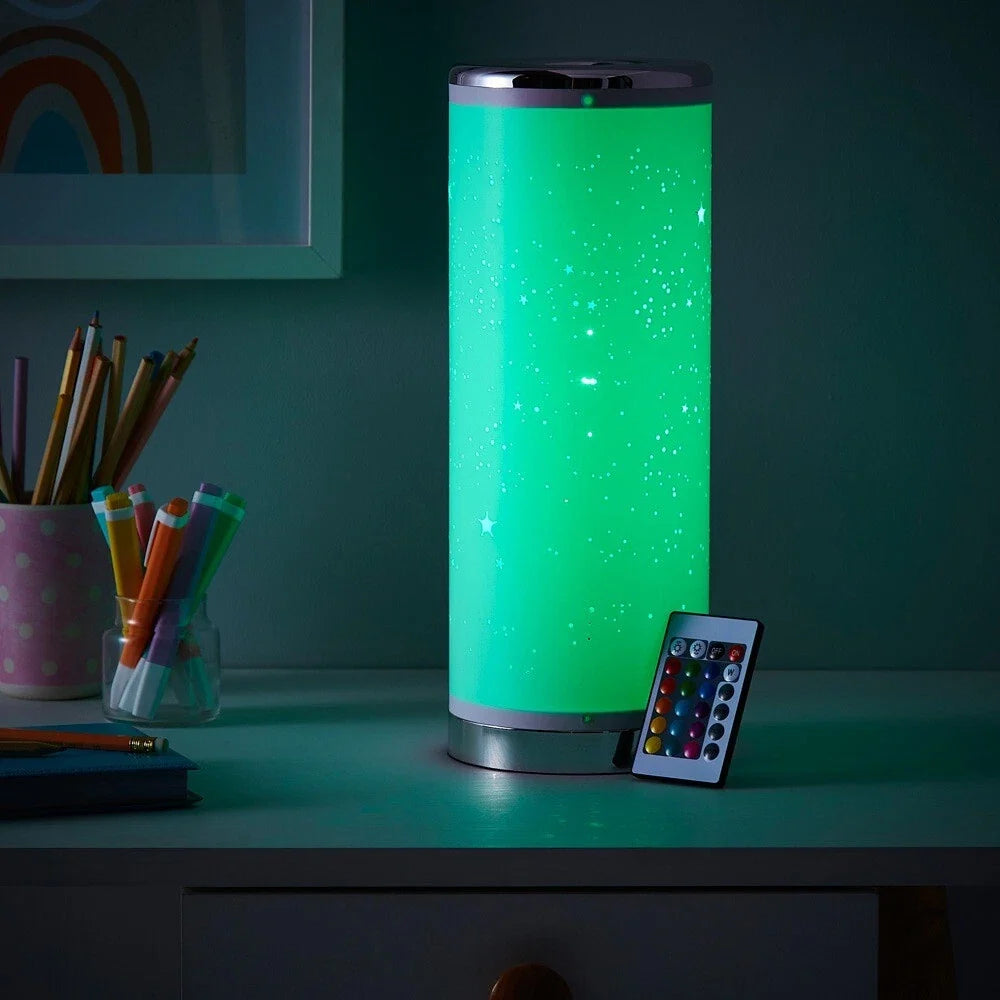Livarno Home LED Starry Sky Table Lamp with RGB Remote Control