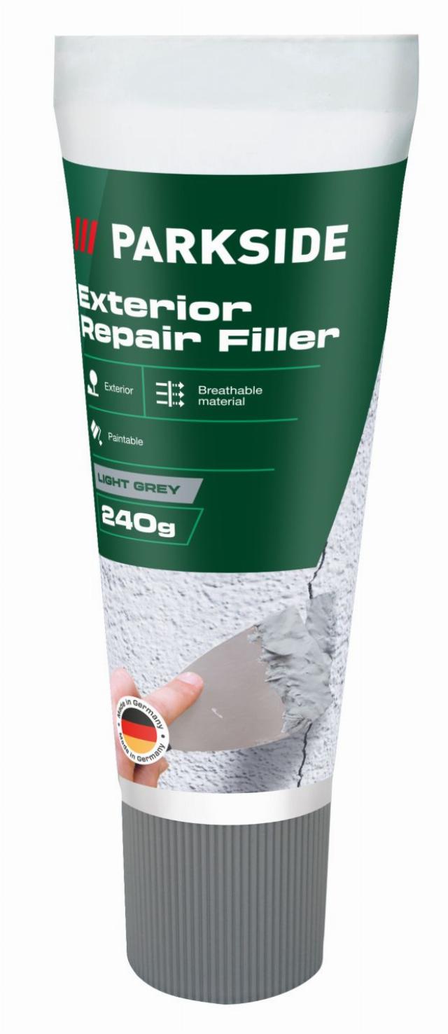 Parkside repair Filler exterior repair putty 240g gray (made in Germany)