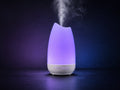 SILVERCREST® Ultrasonic Aroma Diffuser with Lavender Oil and Changing Colors