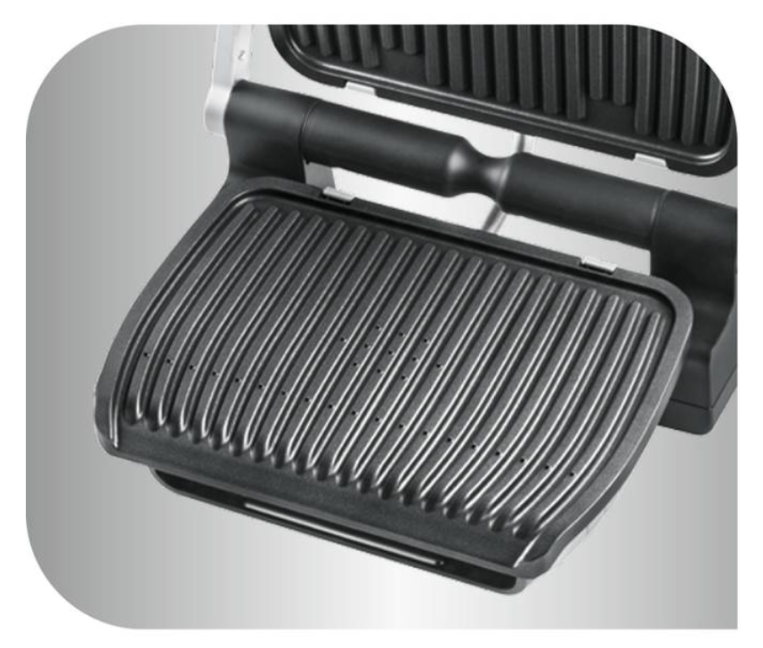 TEFAL GC712816 OptiGrill 2000W Electric Grill Black