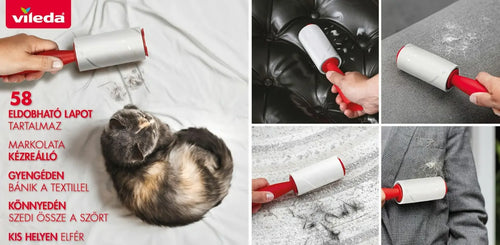Vileda Pet Pro Lint Roller Refills (Pack of 2)