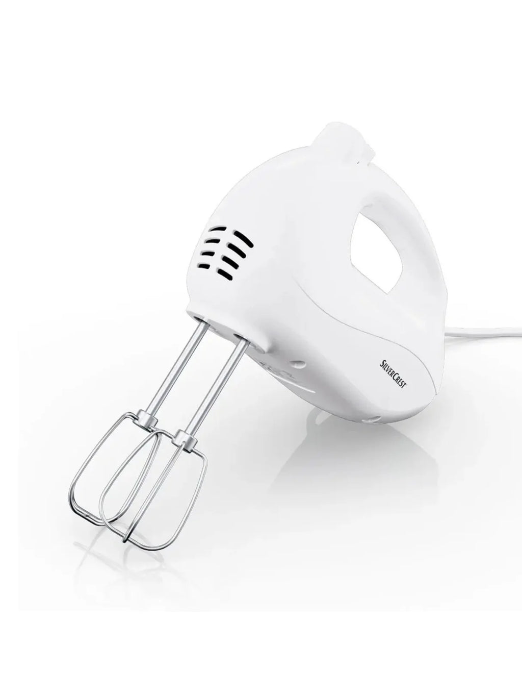 Silvercrest 120W Hand Mixer 5 Speeds Turbo White
