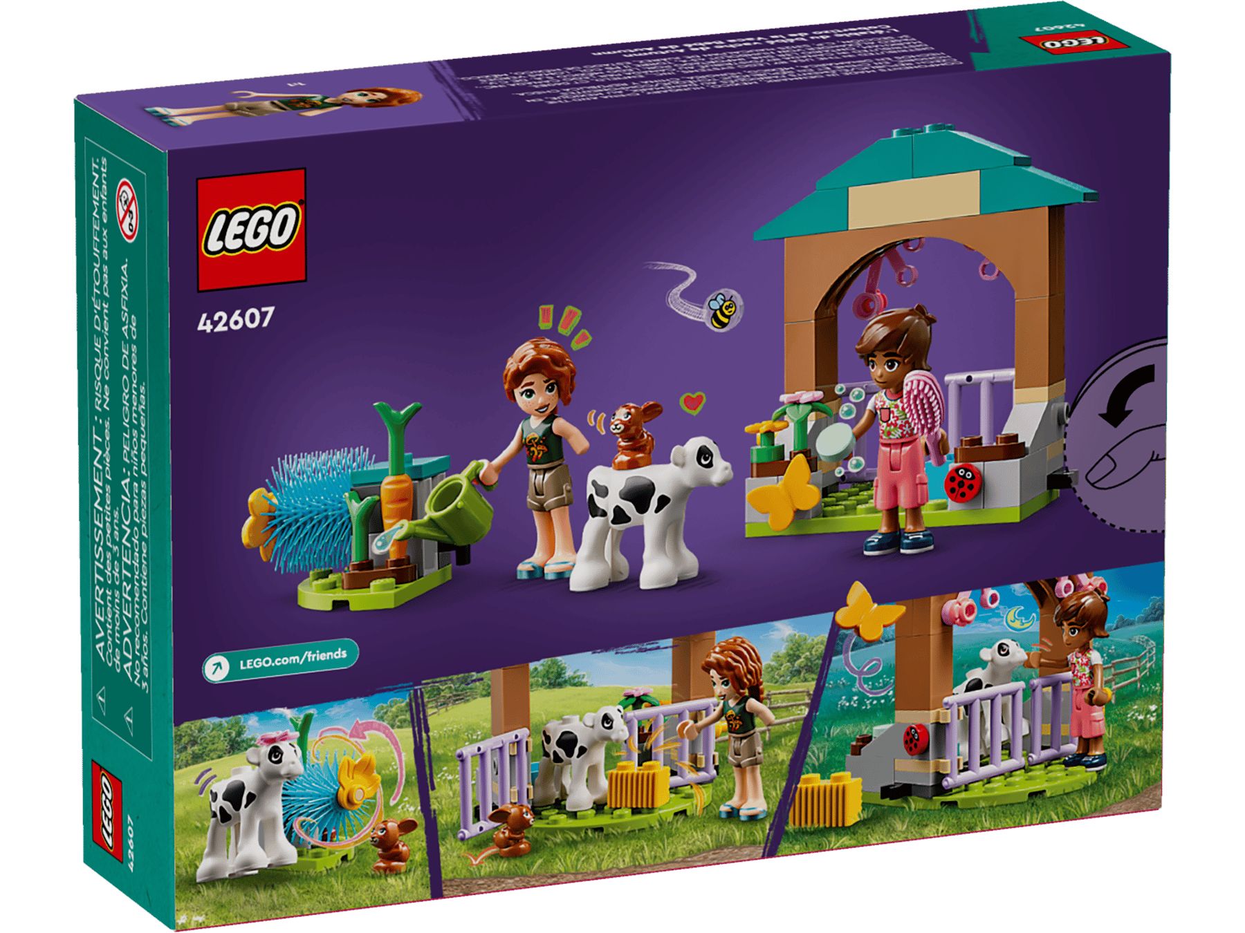 LEGO Friends Autumn's Baby Cow Shed #42607 - DAMAGED BOX