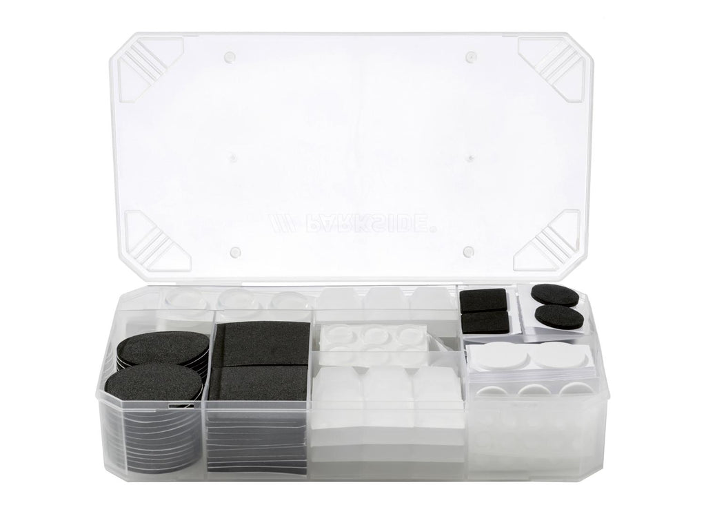 PARKSIDE® Set of felt pads or protective and anti-slip bumpers, 330 pieces