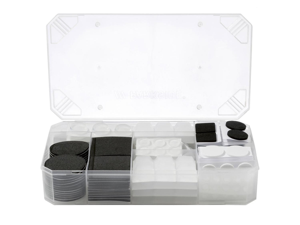 PARKSIDE® Set of felt pads or protective and anti-slip bumpers, 330 pieces