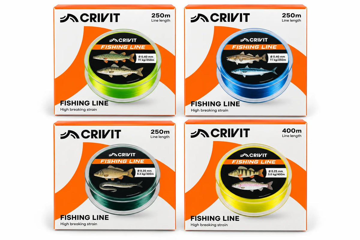 CRIVIT® Fishing Lines – High Breaking Strain