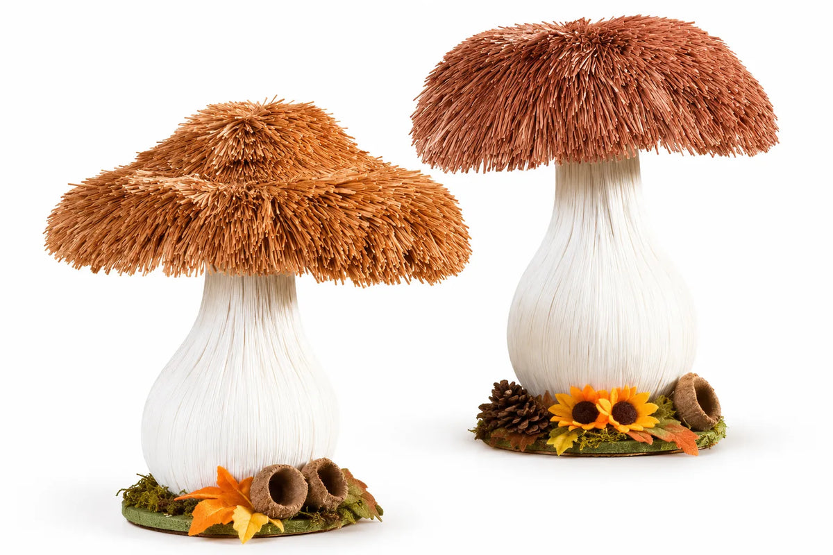 LIVARNO home Decorative Mushrooms – Set of 2