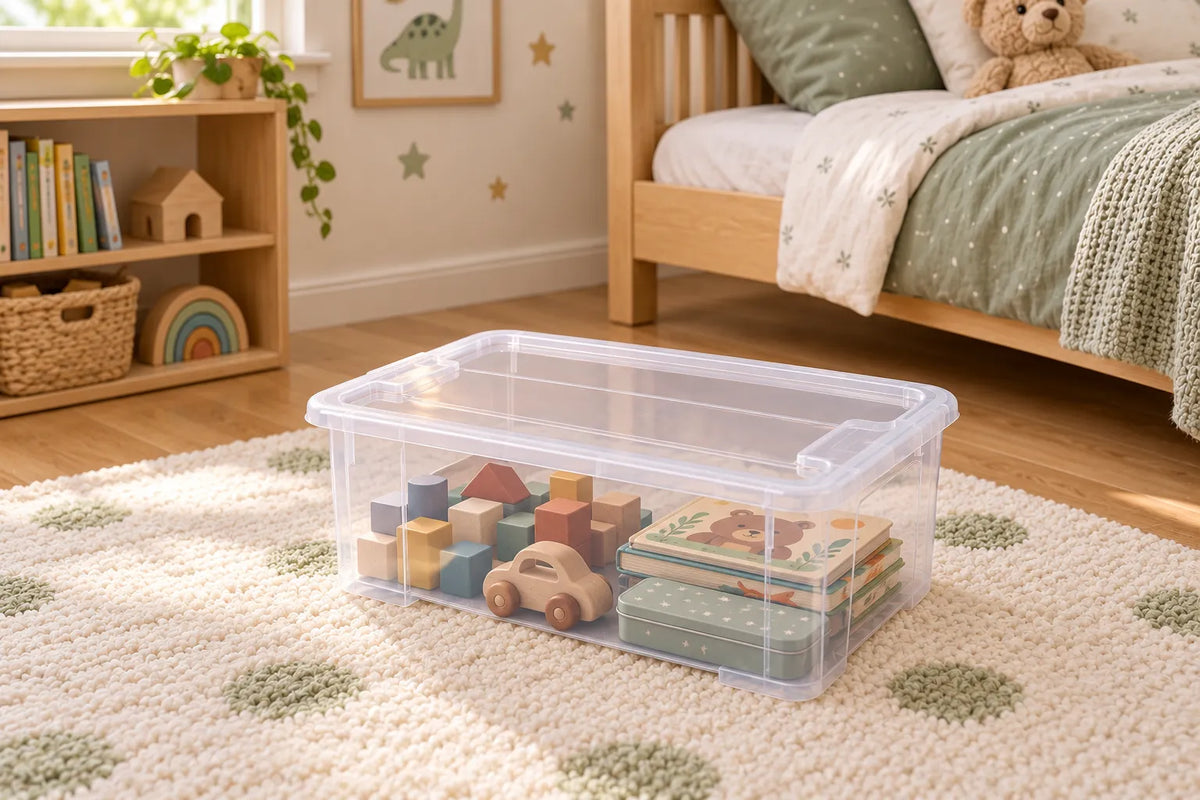 W5 Storage Box with Lid, 11 Litter capacity