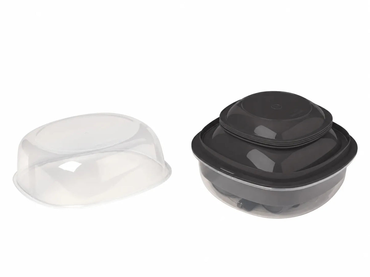 CRIVIT Camping Resusable Dinnerware Set, 32-pieces