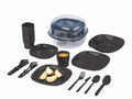 CRIVIT Camping Resusable Dinnerware Set, 32-pieces
