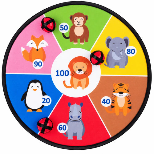 Playtive Velcro animal ball darts safe for kids