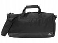 Crivit sports bag holdall 25 L Black plain 45 x 22.5 x 20 cm