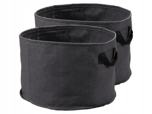 Parkside black felt flowerpot 50 cm x 50 x 30 cm
