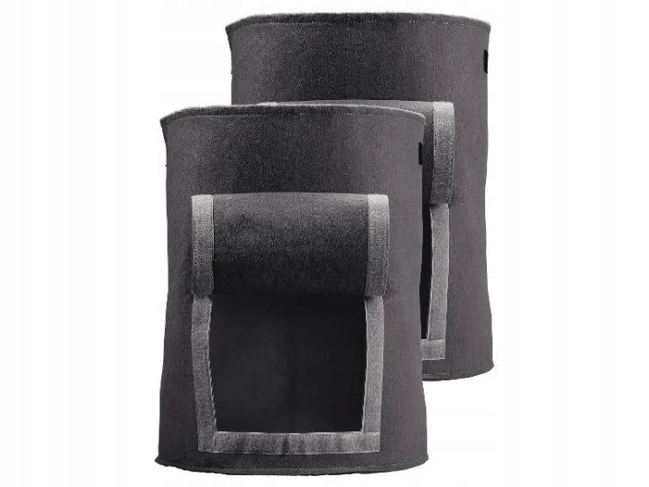 PARKSIDE Potato Planting Bags – Set of 2, Black