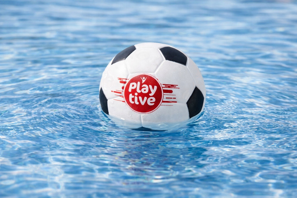 Rubber bouncing mini water ball, sensory, bouncing on water, 9 cm