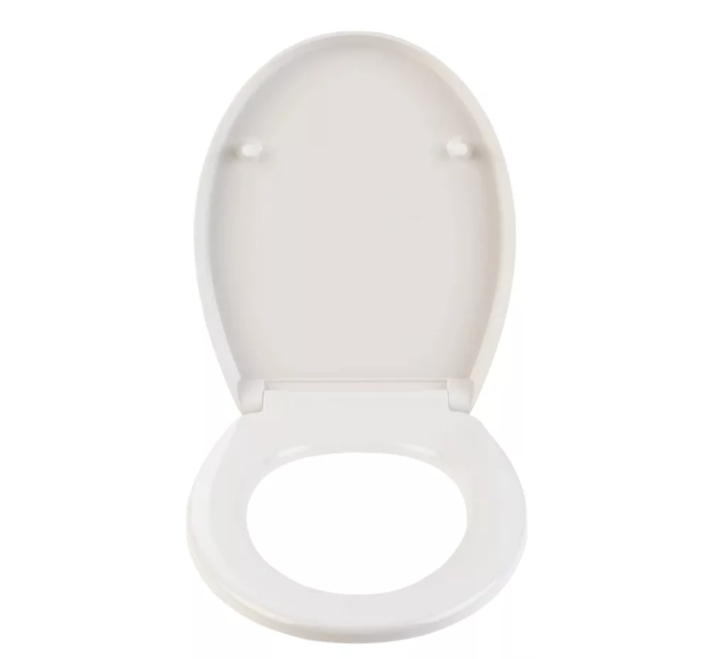LIVARNO home Universal toilet seat made of thermoplastic plastic - white