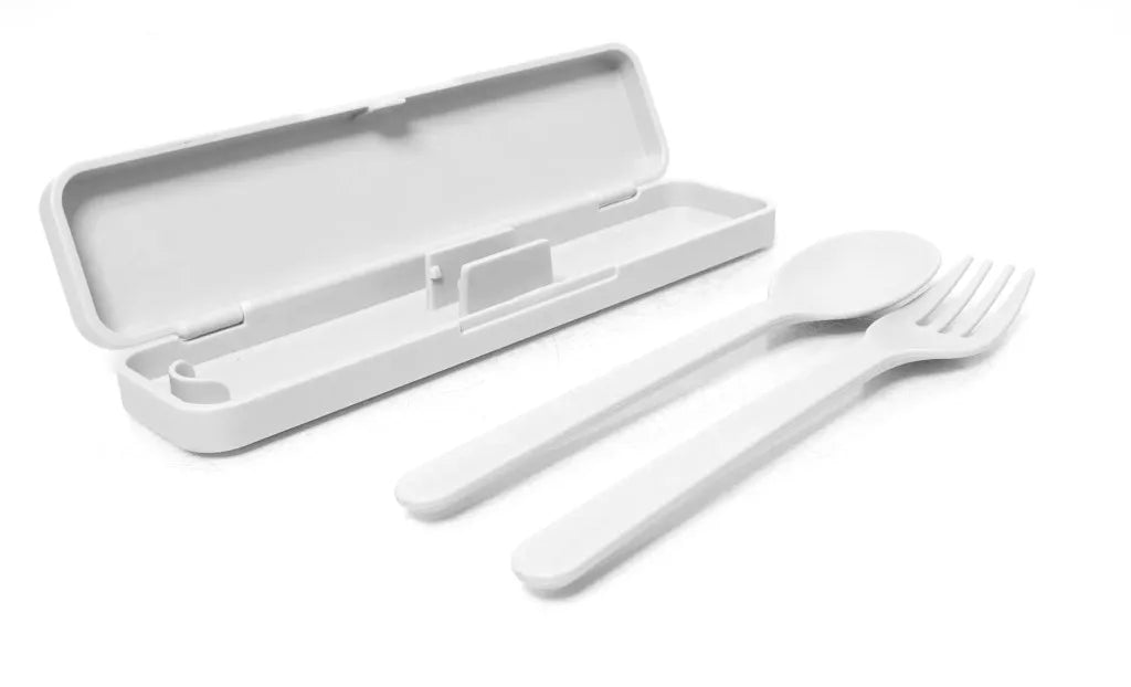 Livarno Home Travel Cutlery Set - 3-piece - Beige