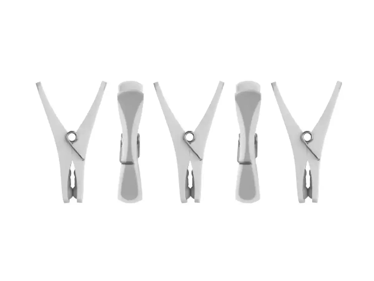 LIVARNO Home High Quality Compact XXL Clothespins, 50 pieces