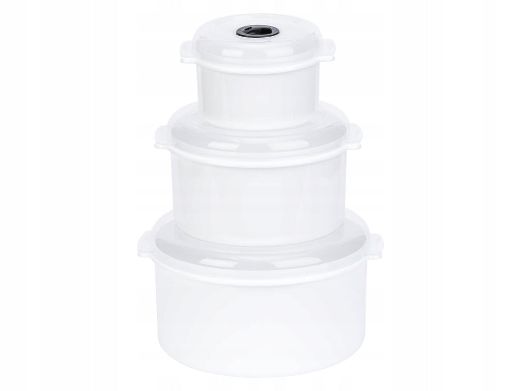 LIVARNO home Microwave containers, 3 pieces