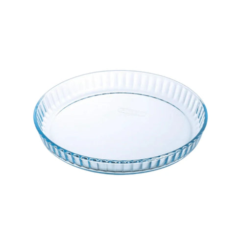 PYREX Pure Glass Pies/Tarts/Quiches Dish 27 cm - 1.4 L - Baking Dish