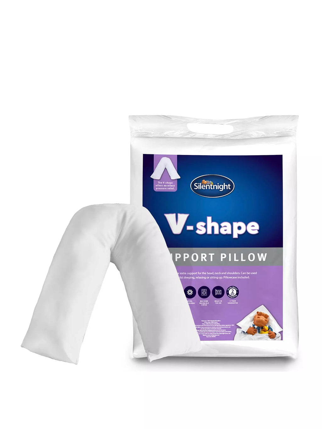 Silentnight V Shaped Support Pillow