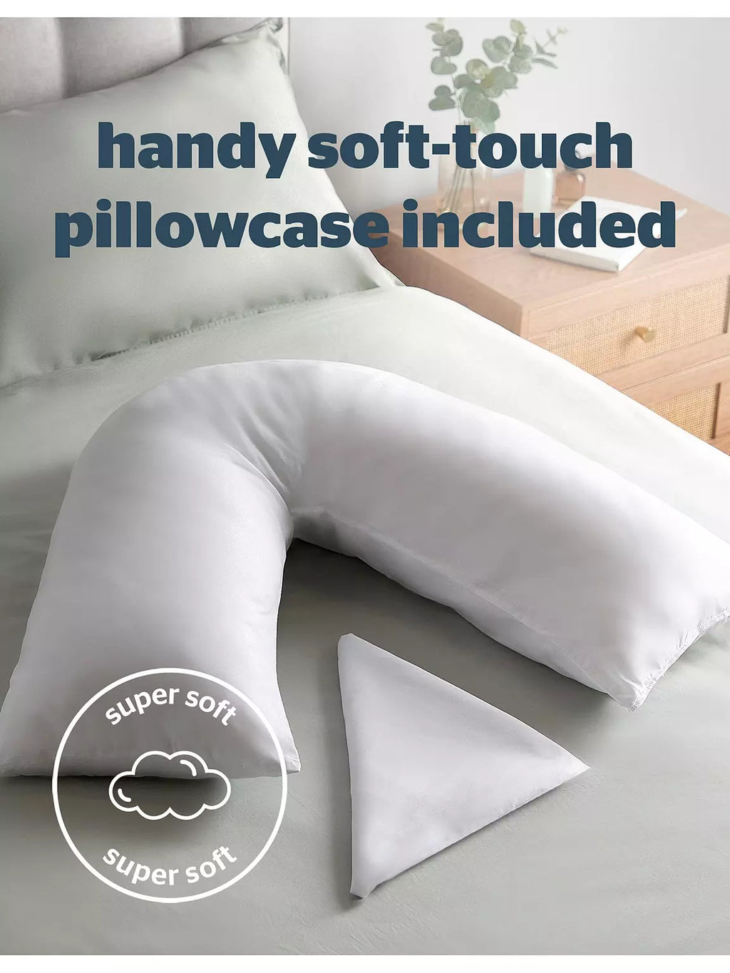 Silentnight V Shaped Support Pillow