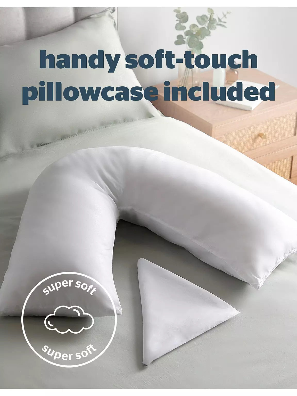 Silentnight V Shaped Support Pillow