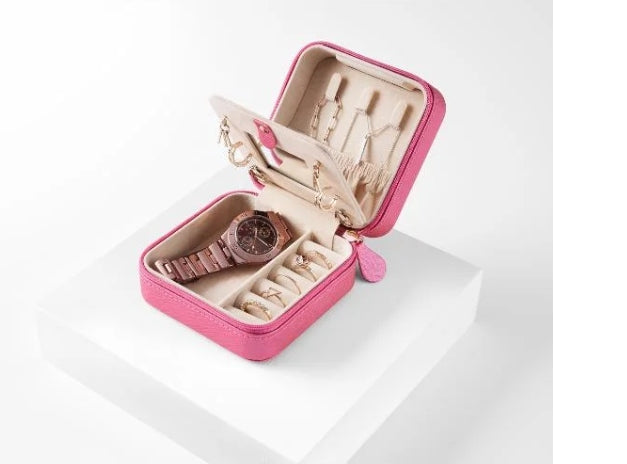 Esmara jewelry box, perfect for traveling - PINK