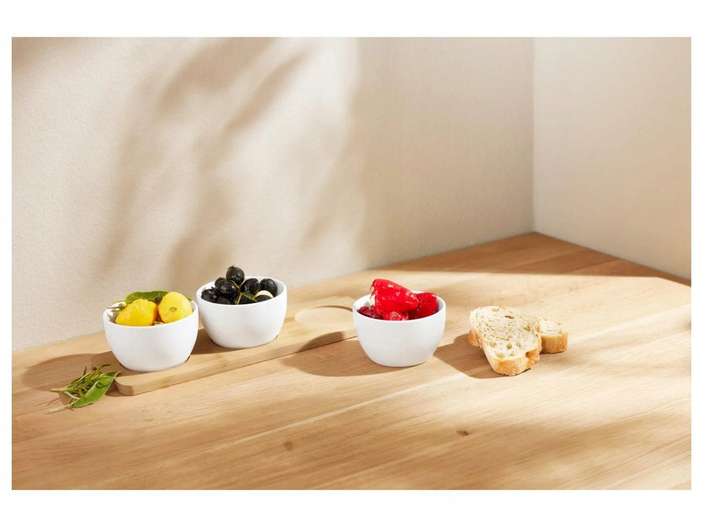 SILVERCREST Appetizer bowls, set of 3 bowls with saucer