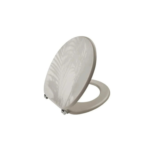 Livarno Home Universal Toilet Seat Grey Pattern