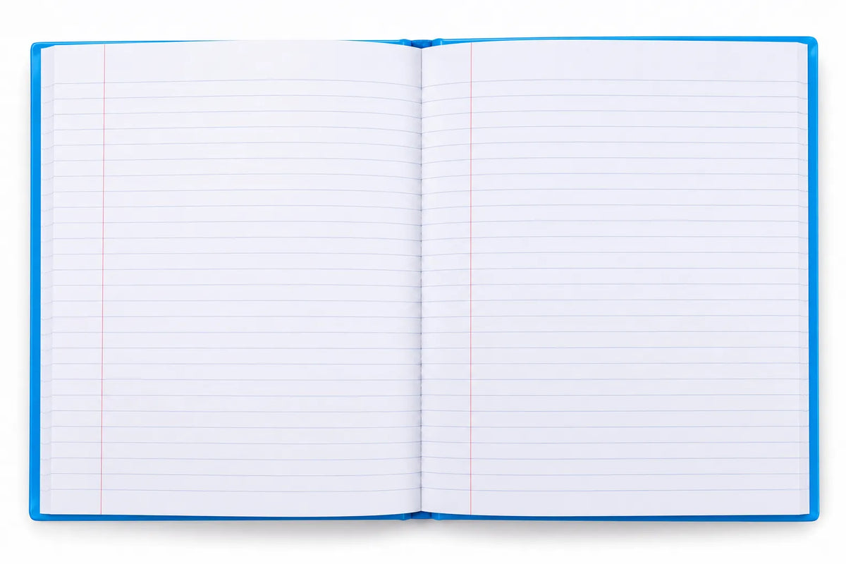 Supreme Stationery A4 Hardback Notebooks – 3 Pack (160 Pages Each)