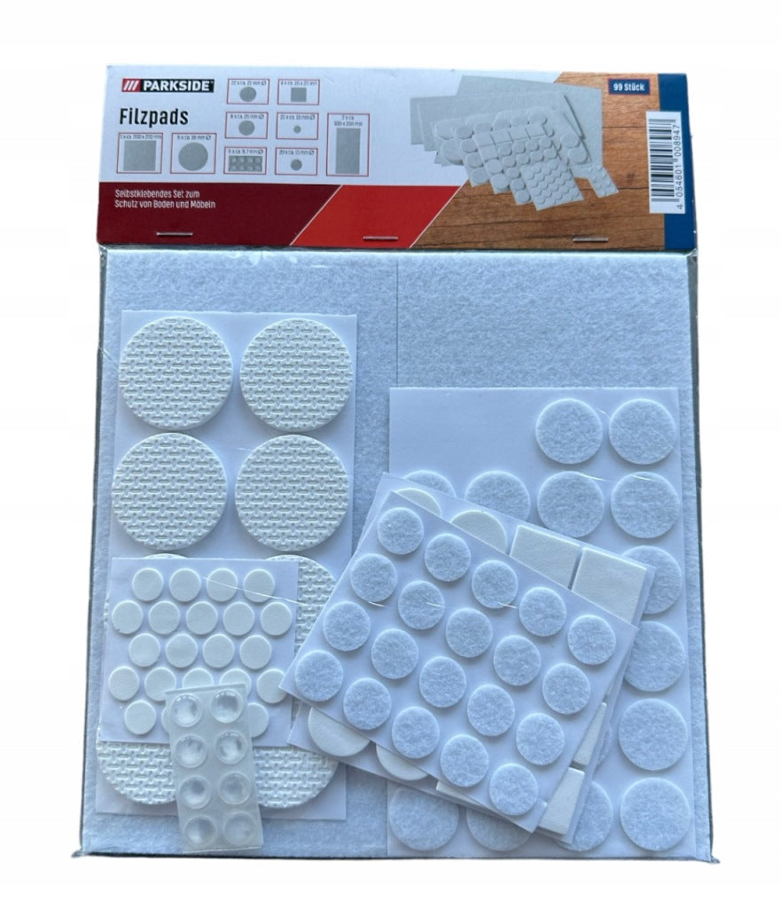 PARKSIDE | Self-adhesive felt pads, 99 pcs