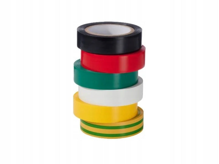 Parkside Colored PVC Electrical Insulating Tape Cable Kit 6 PCS