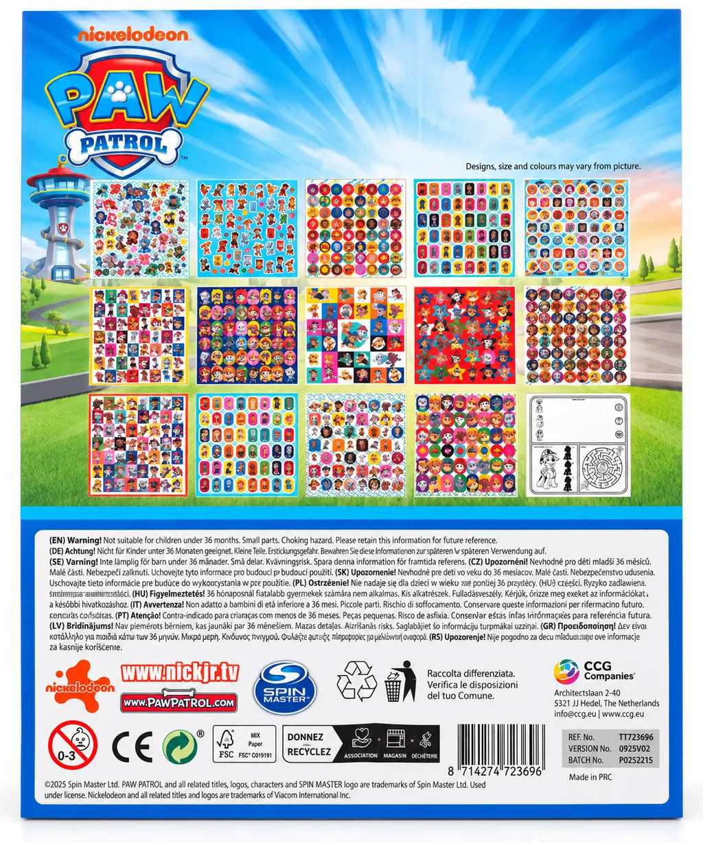 PAW Patrol Sticker Activity Pad – 800 Stickers