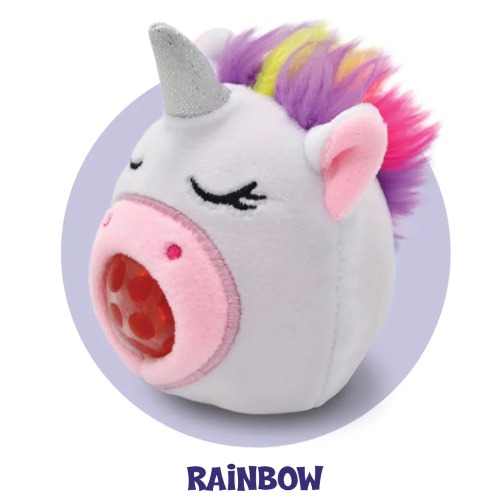 PBJ's Plush Rainbow Unicorn Jelly Squeezer - COLLECTIBLE