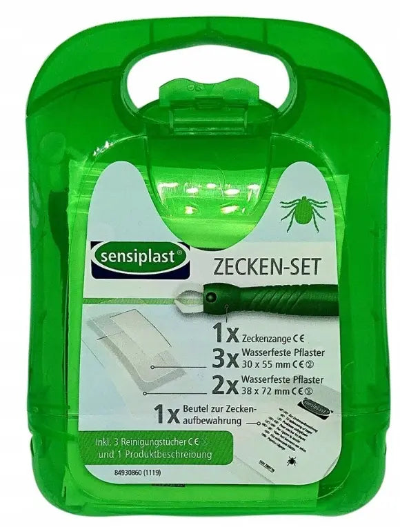 SENSIPLAST Tick Removal Kit – 10-Piece Set
