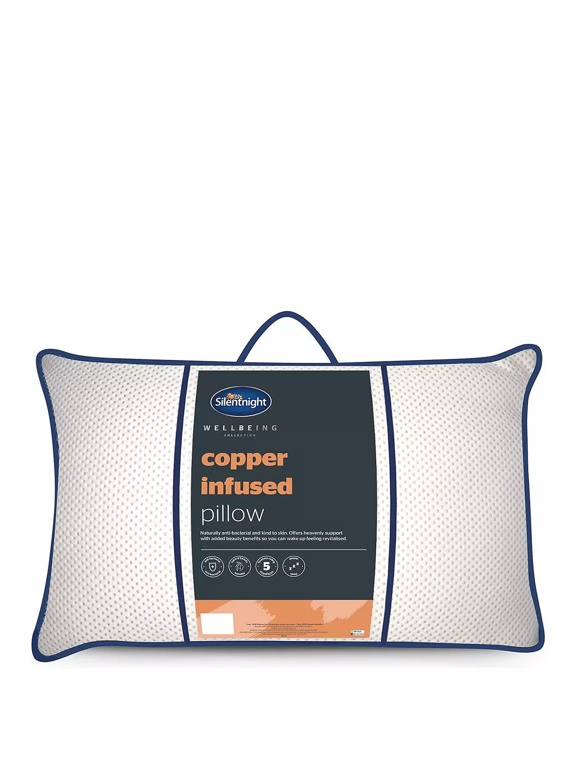 Silentnight Copper Infused Pillow