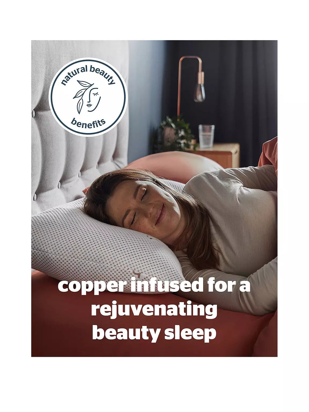 Silentnight Copper Infused Pillow