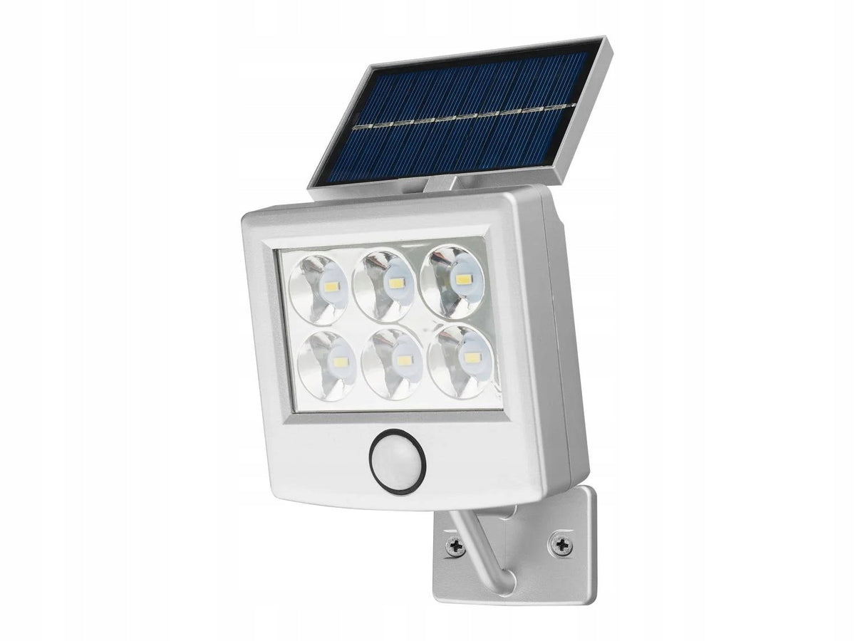 LIVARNO Solar LED Spotlight with Motion Sensor, 6 Bright LEDs, Twilight Sensor