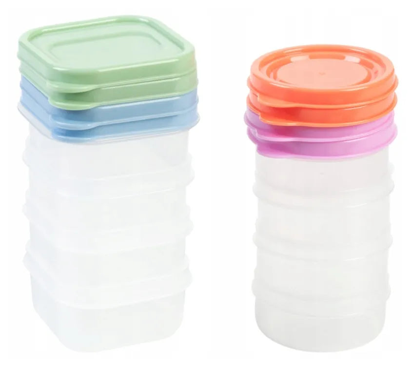 LIVARNO Set of small food storage containers, 8 pieces