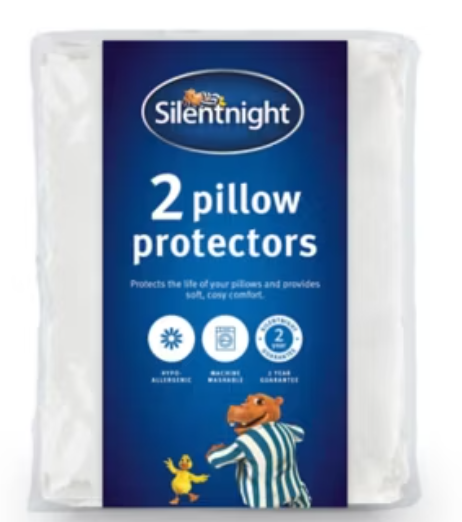 Silentnight Pillow Protectors - 46cm x 75cm