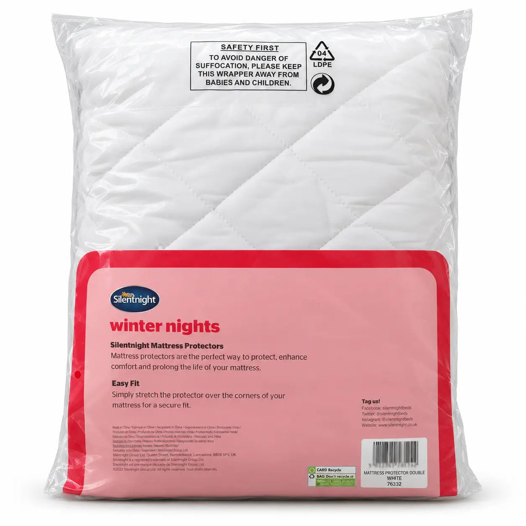 Silentnight Winter Nights Deeply Filled Mattress Protector – Double