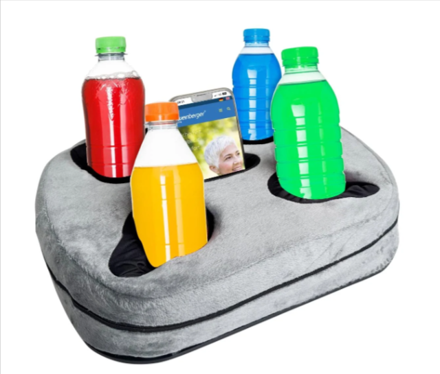 Weinberger 2-in-1 Mobile Laptop Table | Travel Tray | Phone Holder