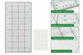 CRELANDO Tailor's Ruler – 45 × 20 cm