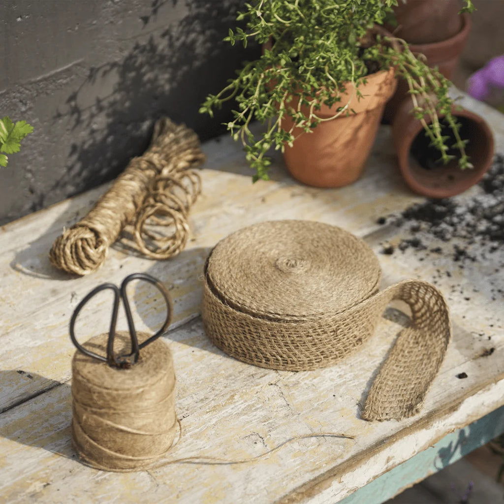 Parkside Garden Jute Tape Band - 5cm x 20m