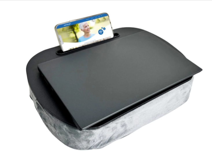 Weinberger 2-in-1 Mobile Laptop Table | Travel Tray | Phone Holder
