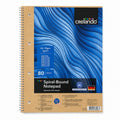 Crelando A4 Notebook with 80 Lined Pages and Margins, 70 g/m²